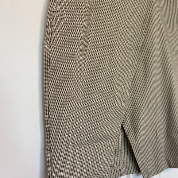 Dynamite Work Office Wear Wrap Front Pencil Knee Length Skirt Size Medium - Picture 3 of 7